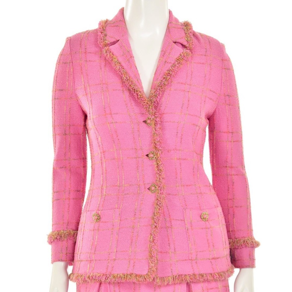 St. John Collection by Marie Gray Vintage Bouclé Knit Jacket Blazer